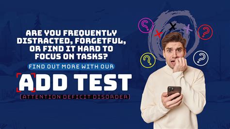 ADD Test Online For Teens and Adults .